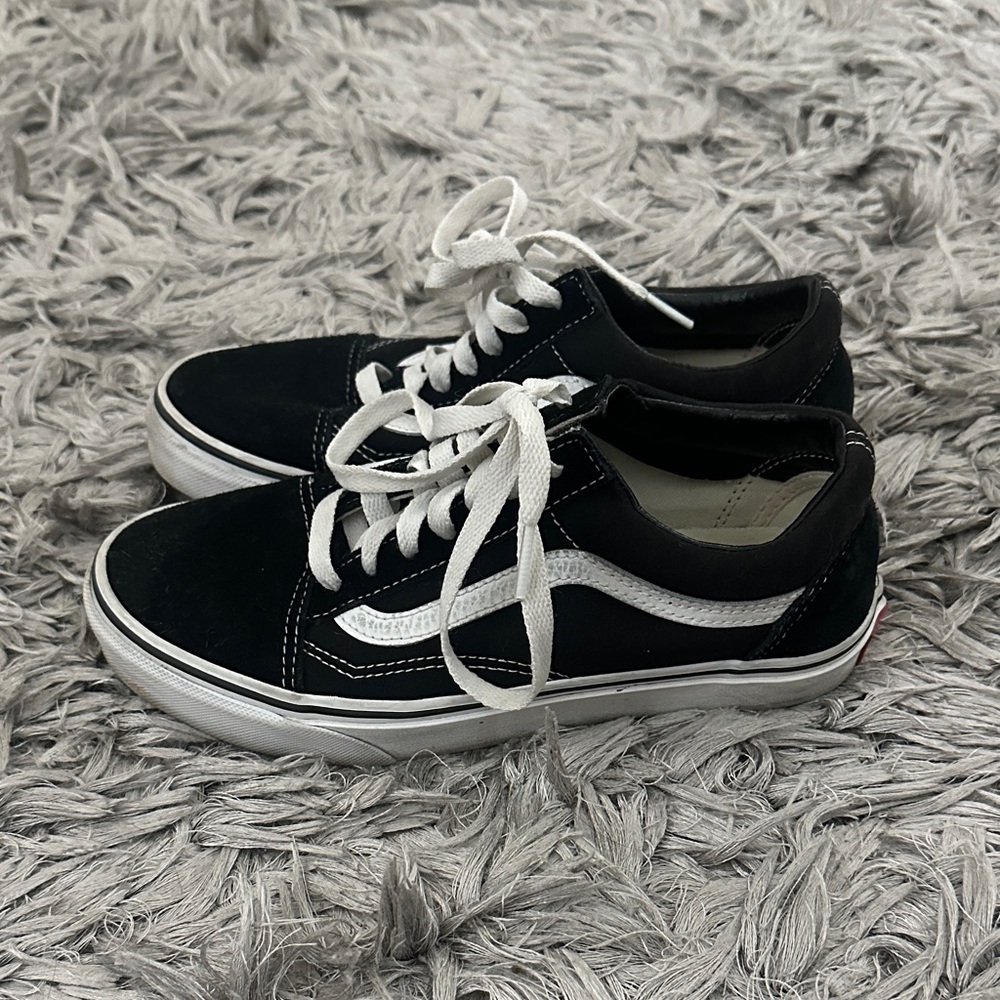 Vans Black and White Women's Sneakers